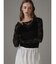 【Ample別注】PALM VELOUR SHEER CAMISOLE