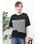 ツイード＆チュールドッキングTシャツ