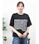ツイード＆チュールドッキングTシャツ