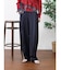サイドレースモチーフ テーパードパンツ