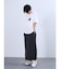 マットシルバー箔ロゴ星TEE