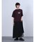 マットシルバー箔ロゴ星TEE