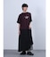 マットシルバー箔ロゴ星TEE