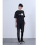 マットシルバー箔ロゴ星TEE