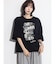 ブラッシュロゴハーフスリーブTシャツ