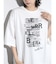 ブラッシュロゴハーフスリーブTシャツ
