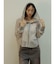 メッシュジップアップフーディー(gray,black)