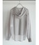 メッシュジップアップフーディー(gray,black)