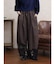 レースドッキングワイドパンツ
