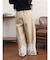 レースドッキングワイドパンツ
