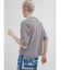 【WEB限定カラーあり】バックジップハーフスリーブニットPO