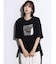 箔プリントサイドファスナーTEE