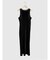 Sleeveless velour onepiece