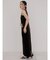 Sleeveless velour onepiece