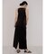 Sleeveless velour onepiece