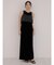 Sleeveless velour onepiece