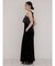 Sleeveless velour onepiece