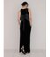 Sleeveless velour onepiece