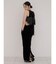 Sleeveless velour onepiece
