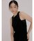 Sleeveless velour onepiece