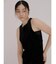 Sleeveless velour onepiece