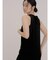 Sleeveless velour onepiece
