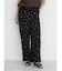 Floral print easy pants
