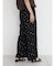 Floral print easy pants