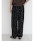 Floral print easy pants
