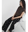 Floral print easy pants