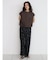 Floral print easy pants