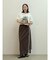 ラメチュールレイヤードカットスカート
