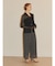 フロントボタンレースブラウス