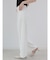 ニットジョーゼットフロントポケットパンツ