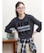 レースラインロゴロングTシャツ