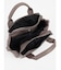 チャーム付きフェイクレザー2wayバッグ（greige,black,blue)
