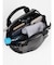 チャーム付きフェイクレザー2wayバッグ（greige,black,blue)