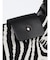 Zebra’s face&hipジャガードニットトートバッグ