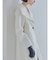 【Aga×NORITAKE】Future Melton Big Collar Long Coat