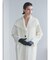 【Aga×NORITAKE】Future Melton Big Collar Long Coat