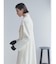 【Aga×NORITAKE】Future Melton Big Collar Long Coat