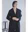 【Aga×NORITAKE】Future Melton Big Collar Long Coat