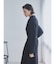 【Aga×NORITAKE】Future Melton Big Collar Long Coat