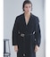 【Aga×NORITAKE】Future Melton Big Collar Long Coat