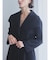 【Aga×NORITAKE】Future Melton Big Collar Long Coat