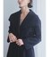 【Aga×NORITAKE】Future Melton Big Collar Long Coat