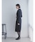 【Aga×NORITAKE】Future Melton Big Collar Long Coat