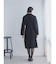 【Aga×NORITAKE】Future Melton Big Collar Long Coat