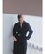 【Aga×NORITAKE】Future Melton Big Collar Long Coat