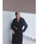 【Aga×NORITAKE】Future Melton Big Collar Long Coat